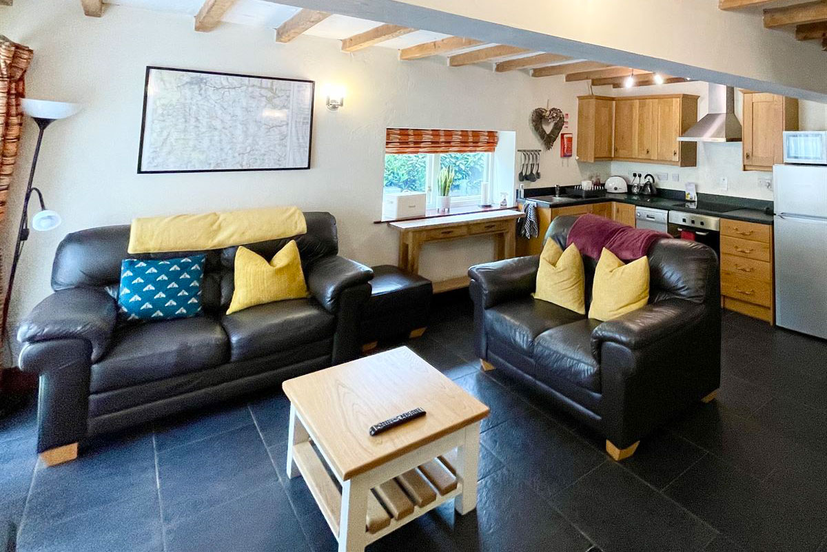 Priestley Cottage Living Area