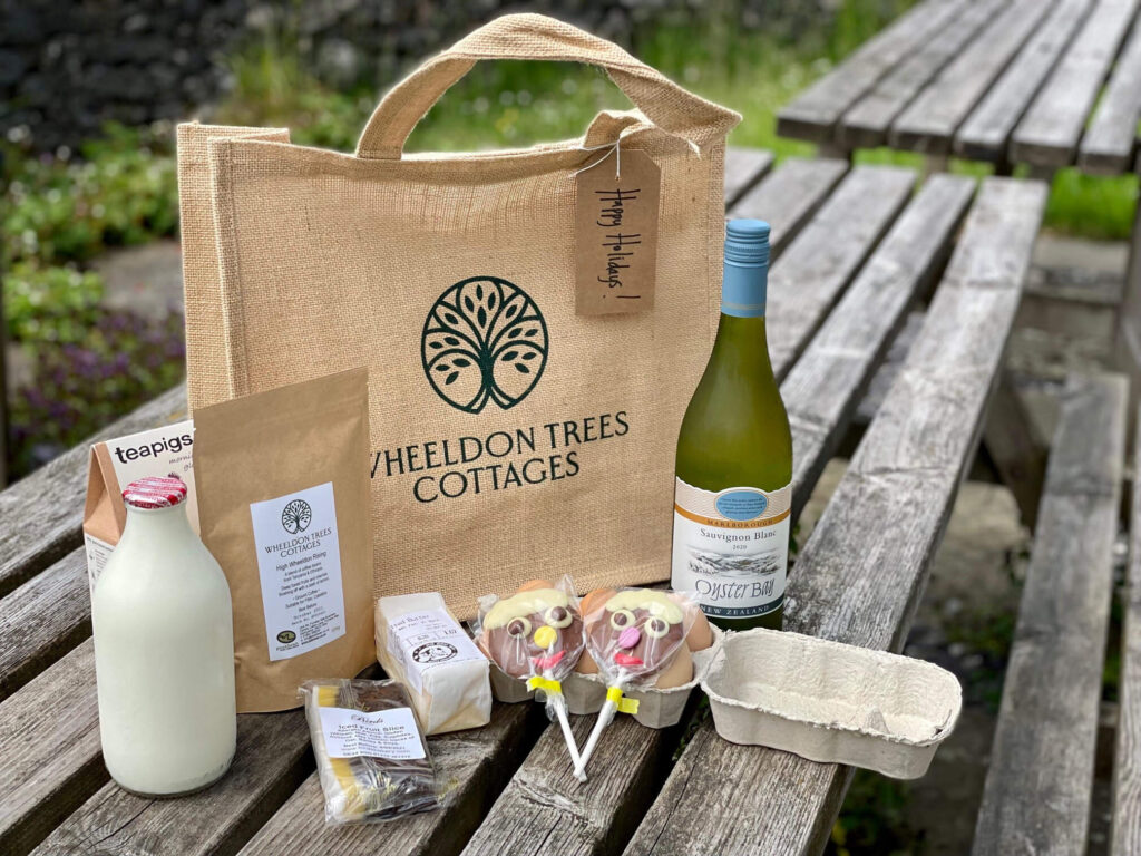Welcome Bag for Wheeldon Trees Cottages