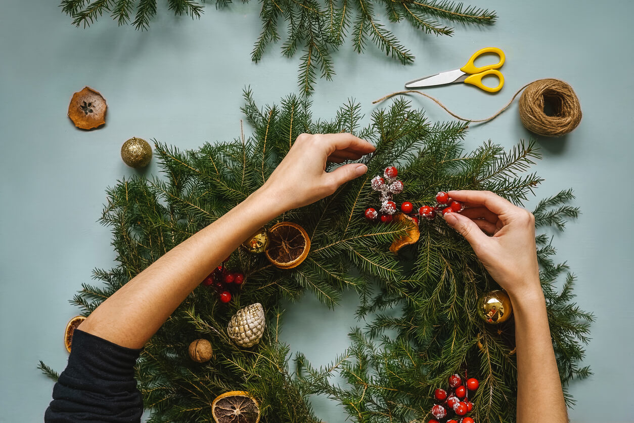 Christmas Wreath Making