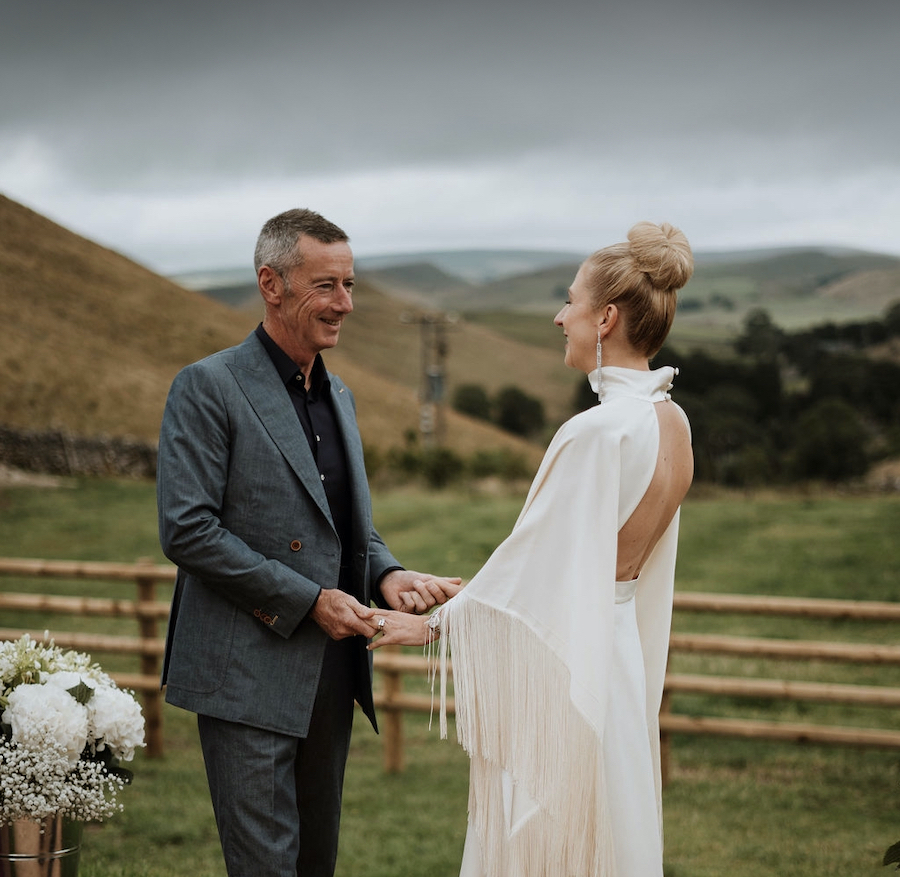 Weddings At Wheeldon Trees Are Set In One Of The Peak District's Most Dramatic Locations With Views Of Chrome Hill.