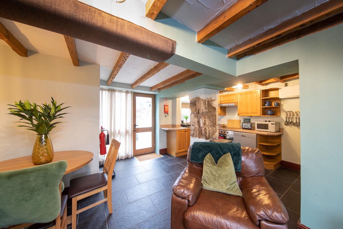 Mycock Cottage Kitchen And Dining Area.