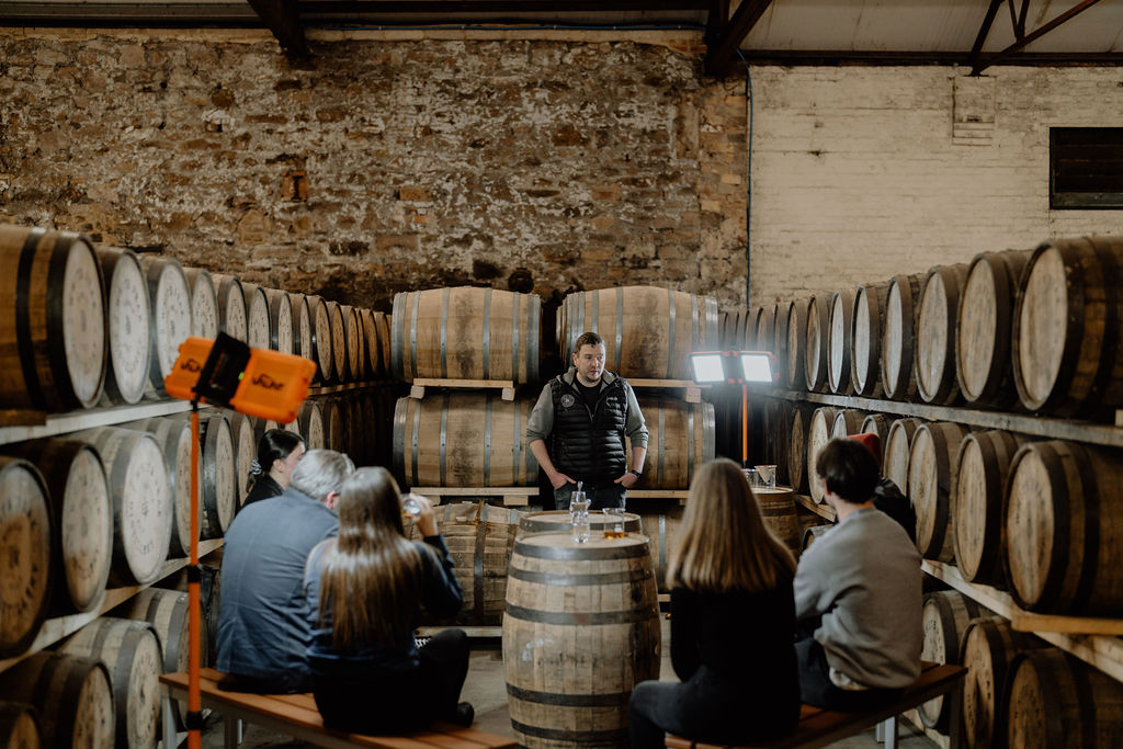 White Peak Distillery Tour Taking Place.