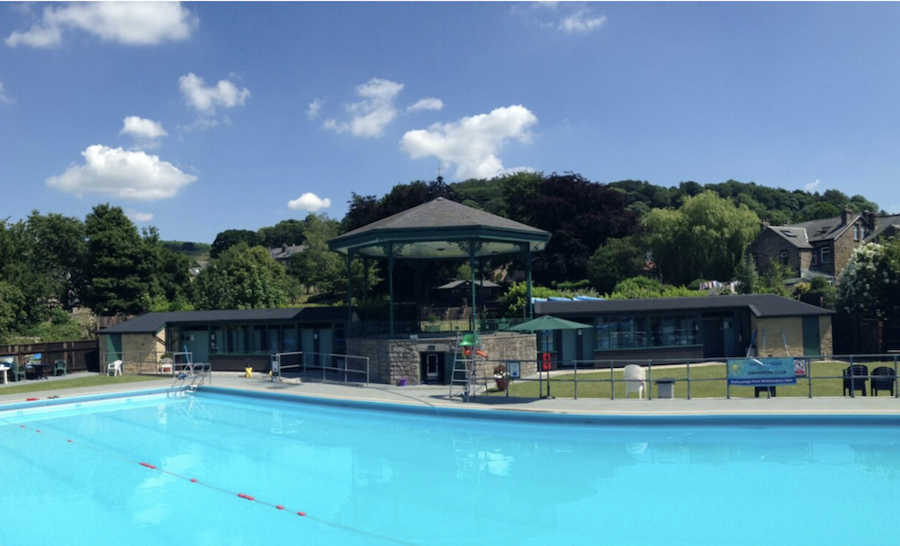 A Day Out In Hathersage. This Image Shows Hathersage Lido Which Is One Of The Things To Do While Visiting The Village.