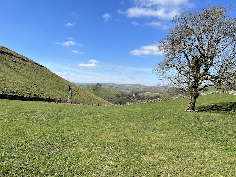 The Image Shows The View From Wheeldon Trees Cottages Which Is In The Peak District National Park
