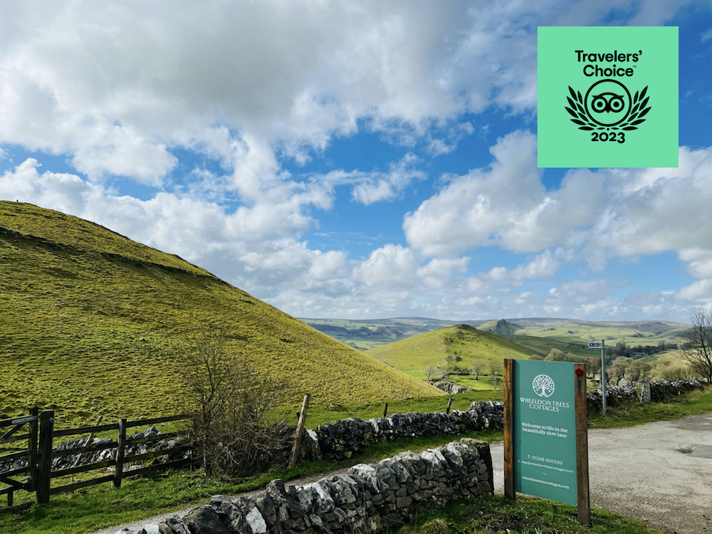 A Retreat Of Holiday Cottages Has Been Awarded A Tripadvisor Award For The Second Year. The Image Shows The View From Cottages In The Peak District.