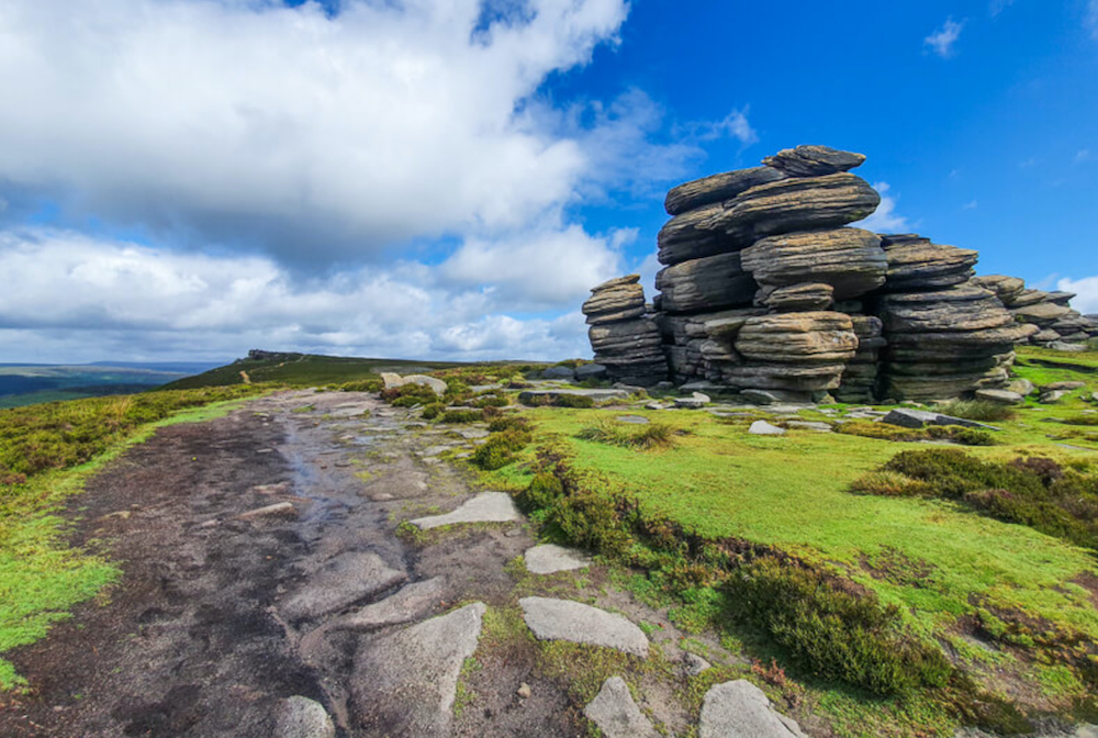 The Wheel Stones On Derwent Edge