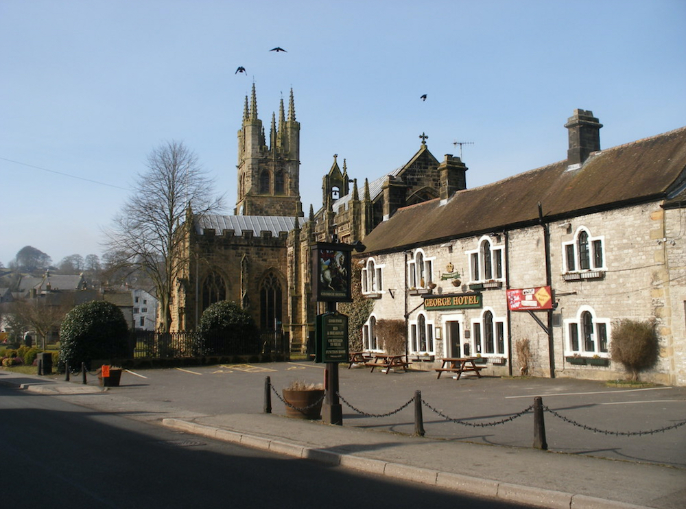 Wheeldon Trees Cottages Blog - The George Hotel And Parish Church Tideswell