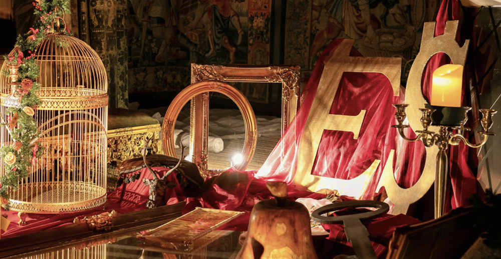 Christmas Display In The Green Velvet Bedroom At Hardwick, Derbyshire | © National Trust Images/Jon Scrimshaw