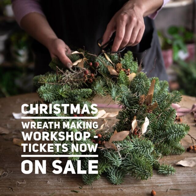 Join us at our beautiful retreat as our expert gardener helps you to make a festive wreath for your front door. Four sessions over one weekend to choose from. Ticket includes Christmas refreshments. Link in bio to book a ticket. Please share!#wreathmaking #christmaswreath #visitpeakdistrict #visitderbyshire #derbyshire #derbyshirecottages