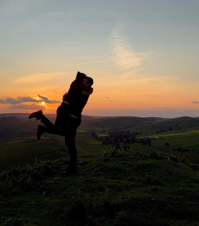 You’re keeping us very busy this year! But there’s always time for love. Here’s last weekend’s guests, getting engaged on top of High Wheeldon. Love it! #engagement #engagementlocation #love #sundaylove