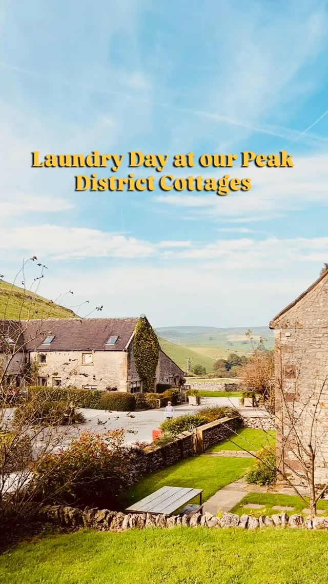 Laundry Day. Everything washed to perfection. #peakdistrict #derbyshire #wheeldontrees #holidaycottages #trendingaudio #england #buxton #englishcountryside